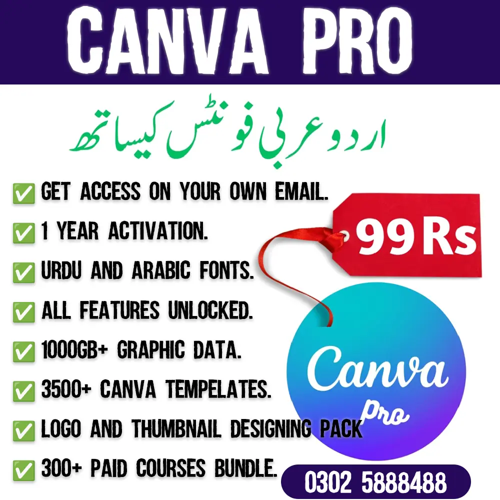 Canva Pro 1 Year